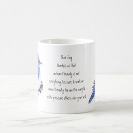 Animal Totem Blue Jay Inspirational Nature Guide Kaffemugg