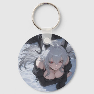 animal waifu nyckelring