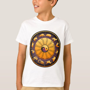 Animal Yin Yang T Shirt