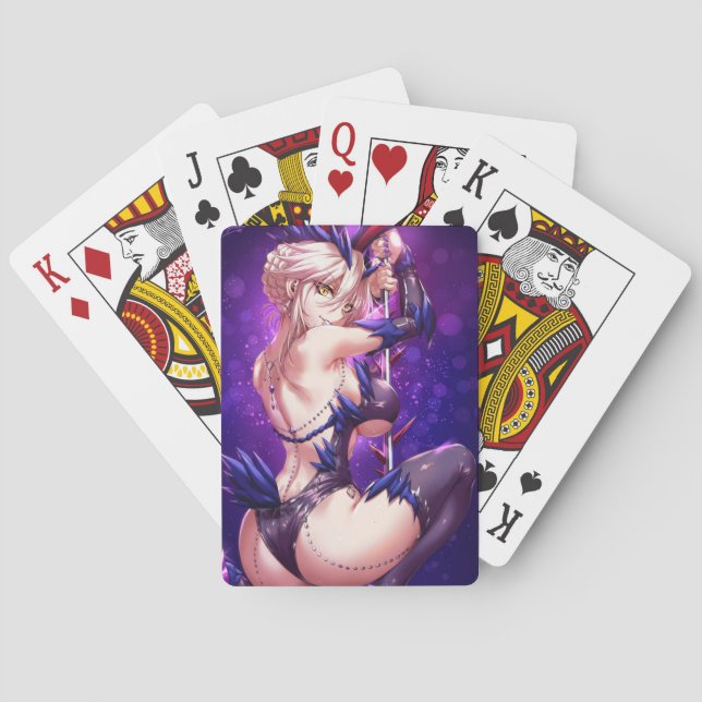 animala flickor casinokort (Baksidan)