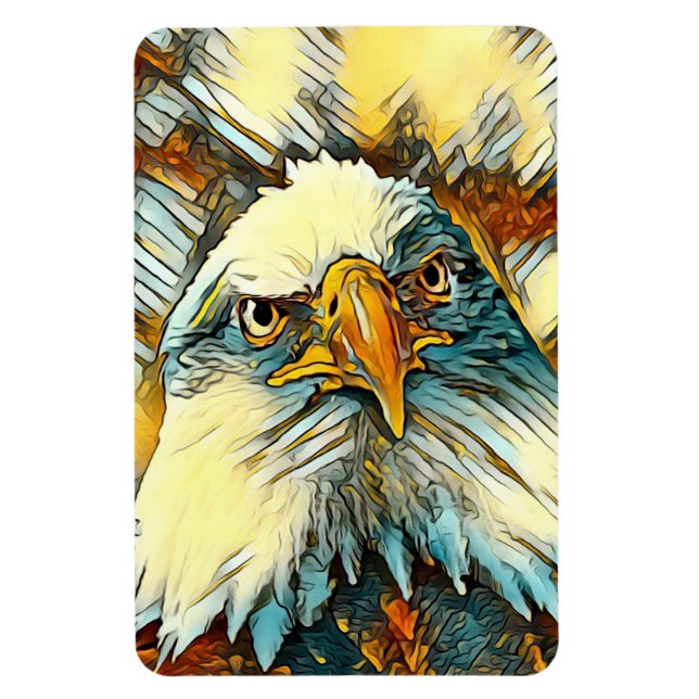 AnimalArt_Bird_004 Magnet (Vertikal)