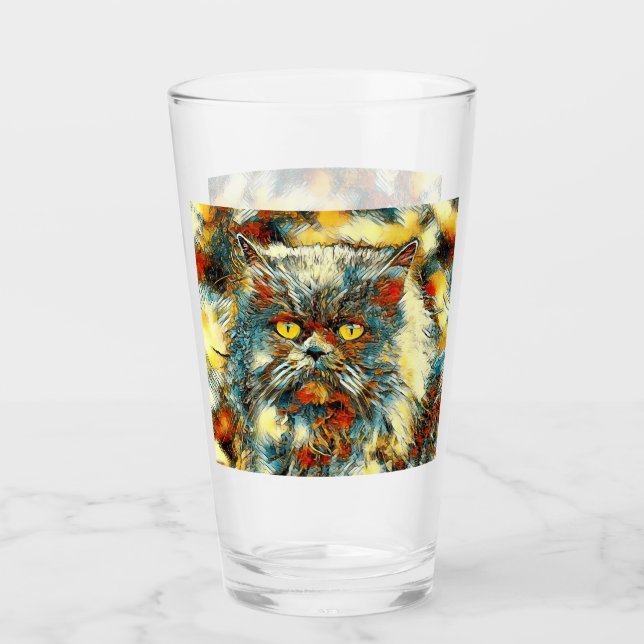 AnimalArt_Cat_020 Glaskopp (Framsida)