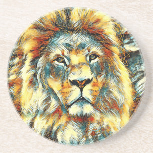 AnimalArt_Lejon_005 Underlägg