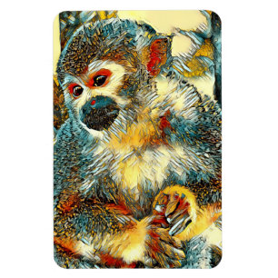 AnimalArt_Monkey_003 Magnet