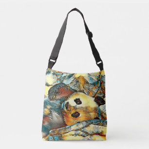 AnimalArt_Panda_002 Axelväska