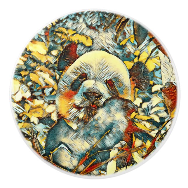 AnimalArt_Panda_012 Knopp (Framsidan)