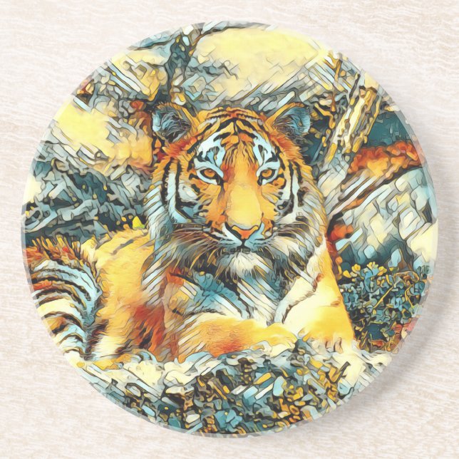 AnimalArt_Tiger_011 Underlägg (Framsidan)