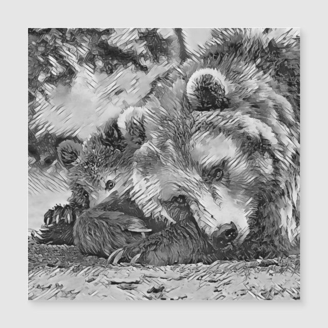 AnimalArtBW_Bear_002 (Framsida)