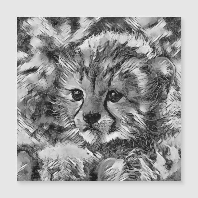 AnimalArtBW_Cheetah_001 (Framsida)