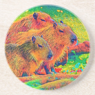 AnimalColor_Capybara_003 Underlägg