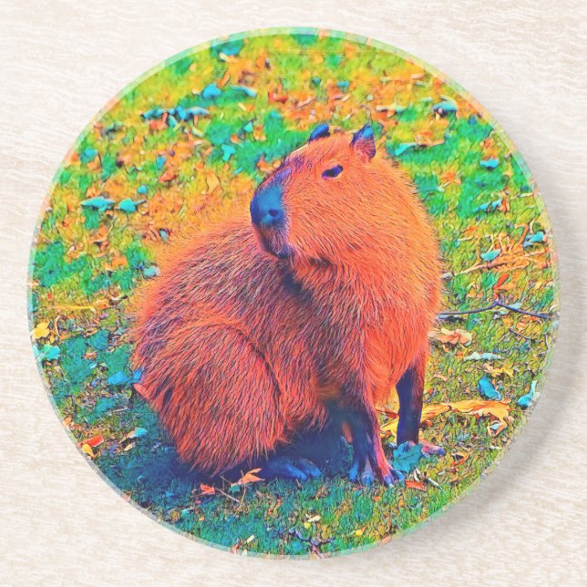 AnimalColor_Capybara_008 Underlägg (Framsidan)