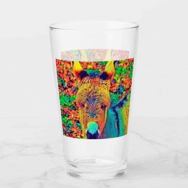 AnimalColor_Donkey_001 Glaskopp (Framsida)