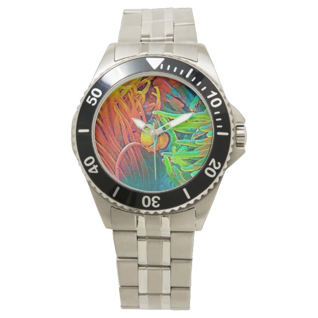 AnimalColor_Fish_001 Armbandsur (Framsida)