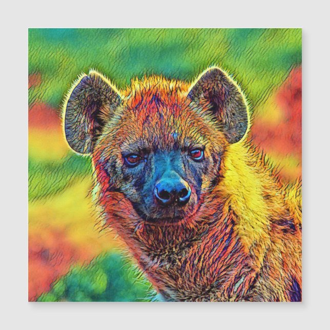 AnimalColor_Hyena_001 (Framsida)
