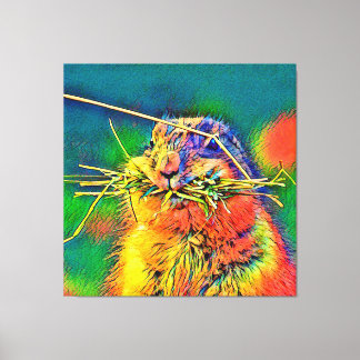 AnimalColor_Prairiedog_004 Canvastryck