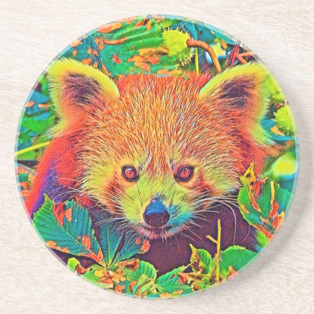 AnimalColor_RedPanda_001 Underlägg (Framsidan)