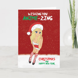 Animalie God jul och nyår Helgkort