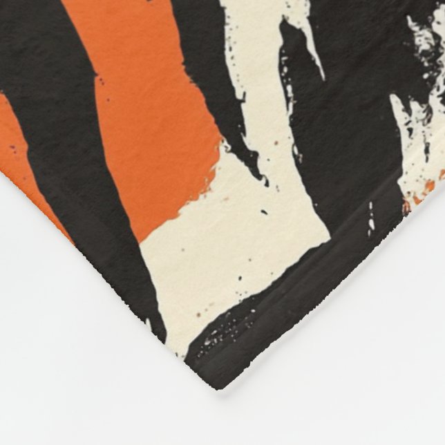 Animalier mode-design fleecefilt (Hörn)