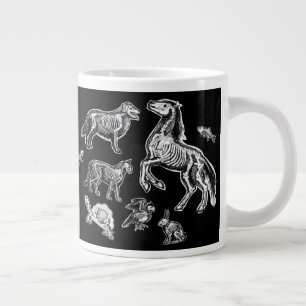 Animalisk anatomi Skeletal X-ray Jumbo Mugg
