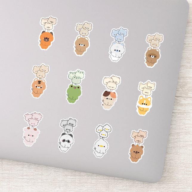 Animalisk ballong klistermärken (Detalj)