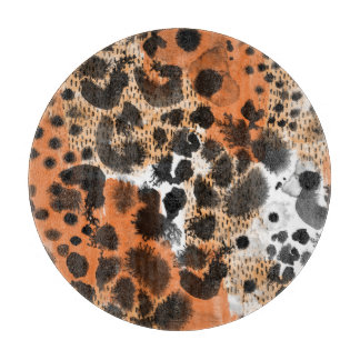 Animalisk hud: kreativ leopard mönster.