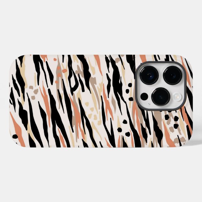 Animalisk utskrift Fodral-Mate iphone case (Baksida (horisontell))