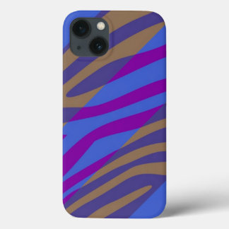 Animalisk utskrift Skin Zebra Retro Colorful Mönst