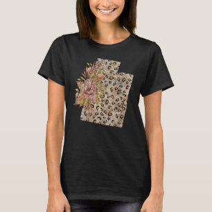 Animalisk utskrift Utah Beehive State National Par T Shirt