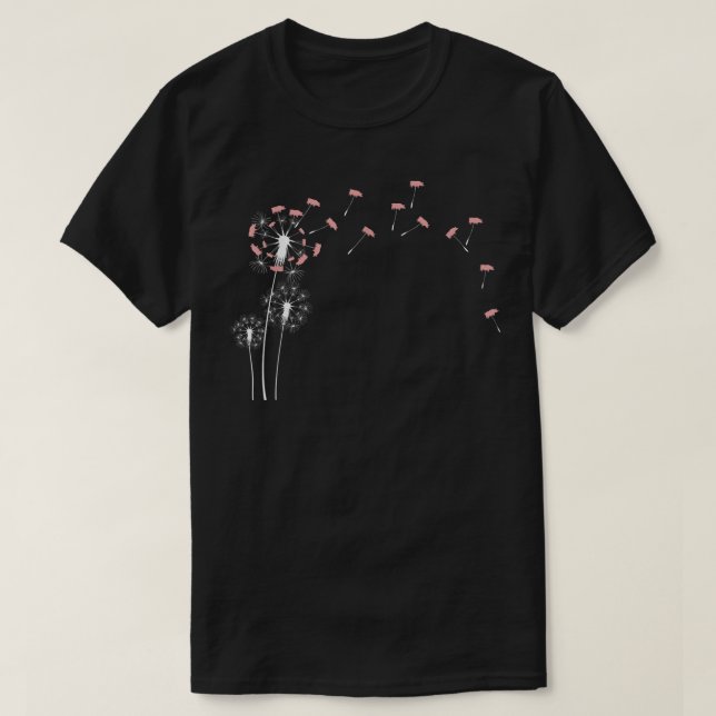 Animaliska blommor - Dandelion Gris178 T Shirt (Design framsida)