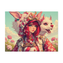 Animaliska flickor med fantasi, korsning