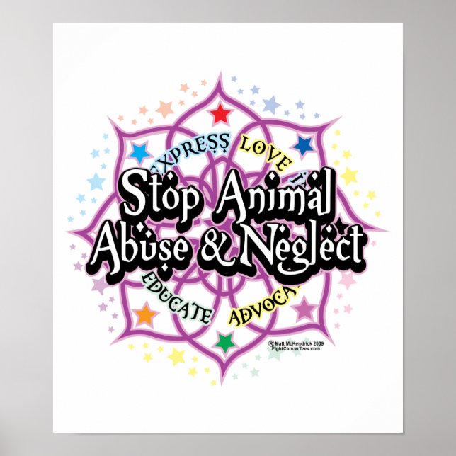 Animaliska Höger Lotus Poster (Framsidan)