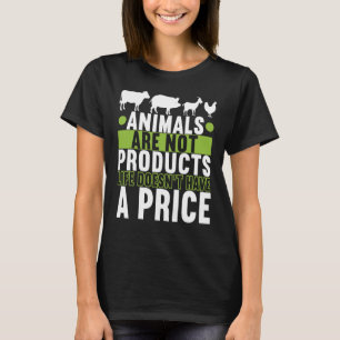 Animaliska Höger Vegan Vegetarian T Shirt