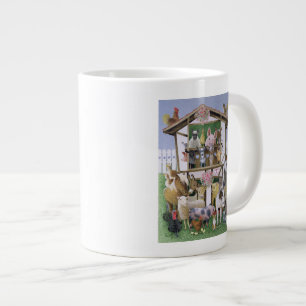 Animaliska leksaker jumbo mugg
