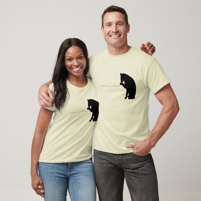 animaliska skrivor t-shirt (Unisex)
