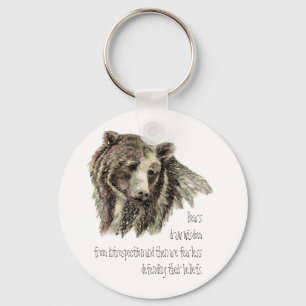 Animaliska totem, Andlig, inspirationskampanj Nyckelring