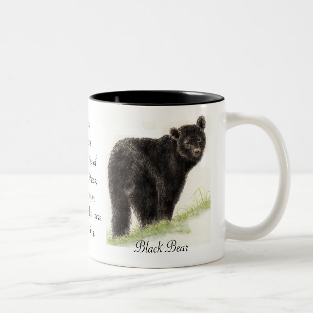 Animaliska totem, Andlig, inspirationskampanj Två-Tonad Mugg (Höger)