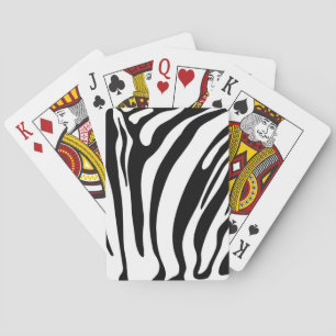 Animaliska utskrifter mönster casinokort
