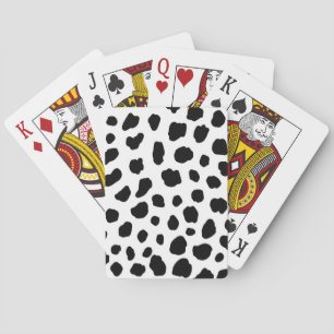 Animaliska utskrifter mönster casinokort