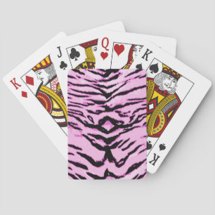 Animaliska utskrifter mönster casinokort