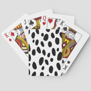 Animaliska utskrifter mönster casinokort