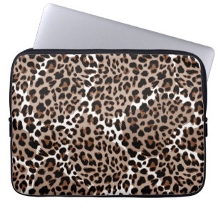 Animaliska utskrifter mönster laptop fodral