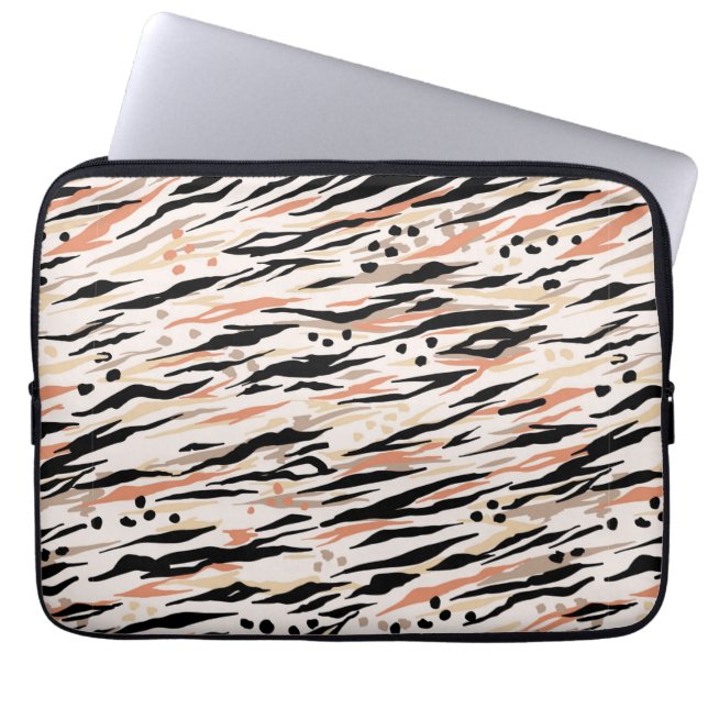 Animaliska utskrifter Mönster Laptop sleeve (Framsidan)