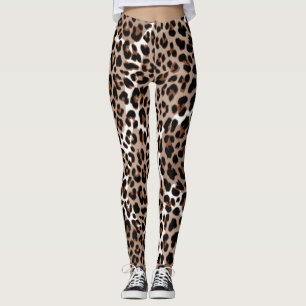Animaliska utskrifter mönster leggings