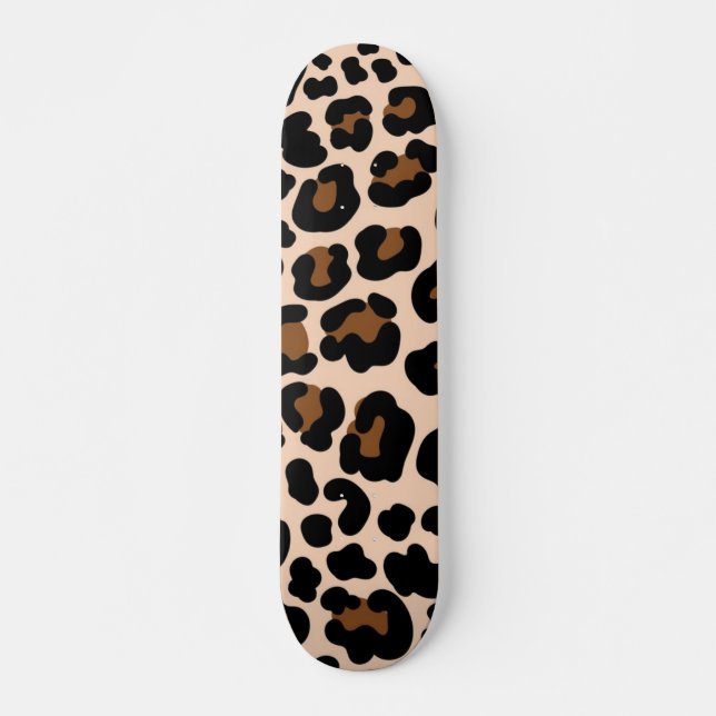 Animaliska utskrifter mönster mini skateboard bräda 18,5 cm (Framsida)