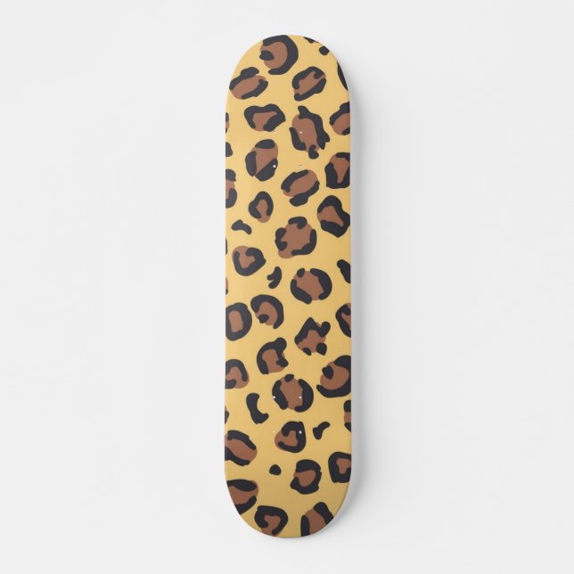 Animaliska utskrifter mönster mini skateboard bräda 18,5 cm (Framsida)