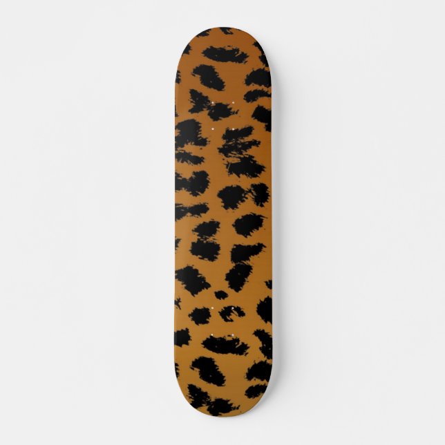 Animaliska utskrifter mönster mini skateboard bräda 18,5 cm (Framsida)