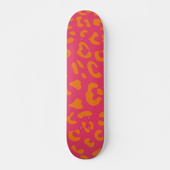 Animaliska utskrifter mönster mini skateboard bräda 18,5 cm (Framsida)