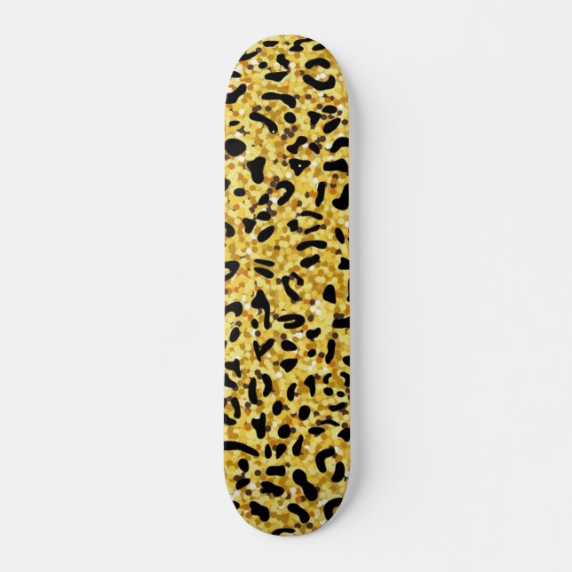 Animaliska utskrifter mönster mini skateboard bräda 18,5 cm (Framsida)
