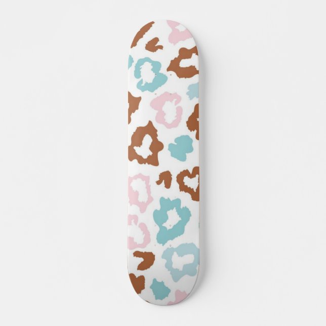 Animaliska utskrifter mönster mini skateboard bräda 18,5 cm (Framsida)