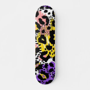 Animaliska utskrifter mönster mini skateboard bräda 18,5 cm